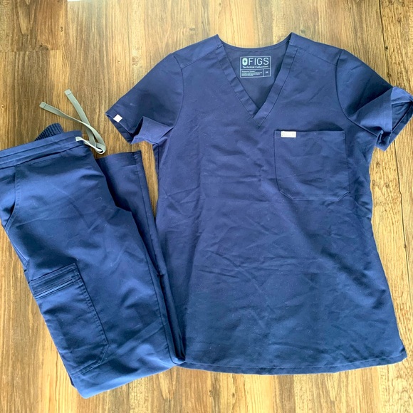 Figs Navy Scrubs - Picture 1 of 1